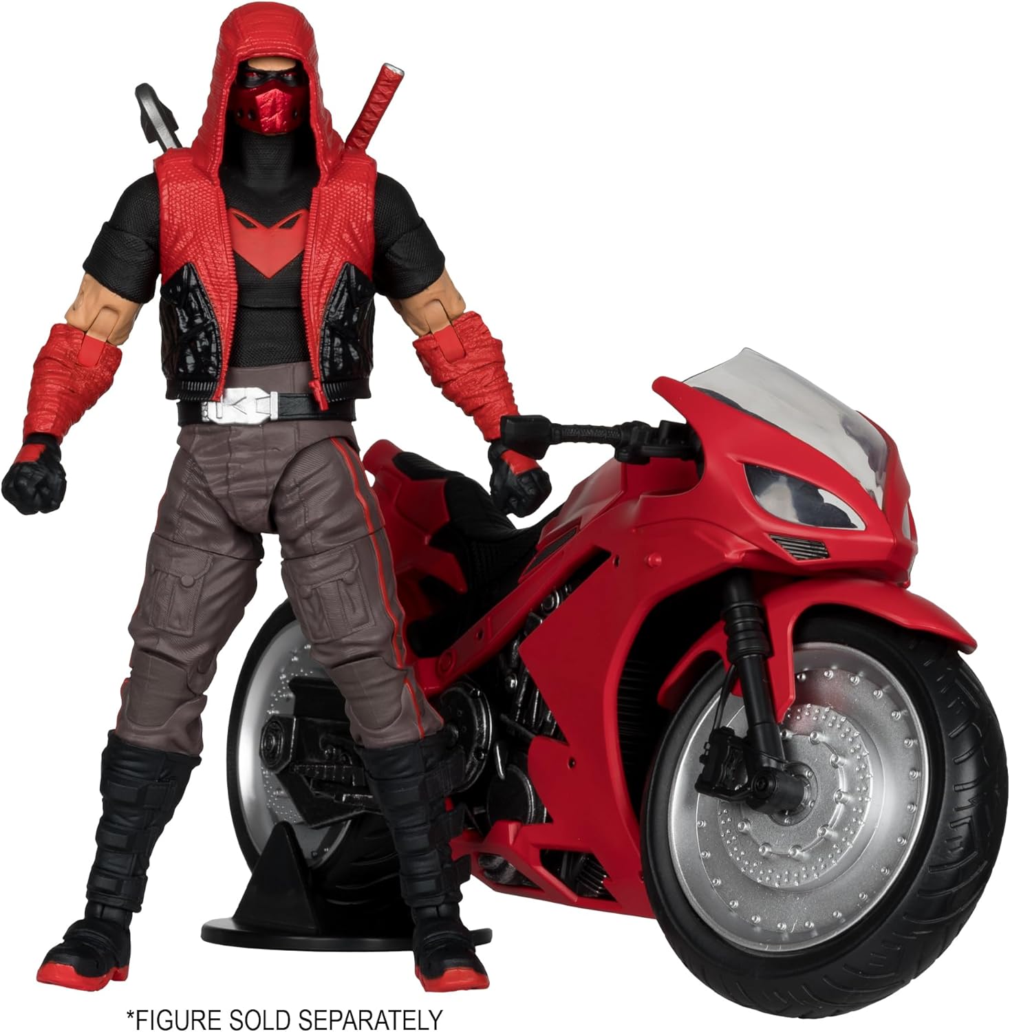 McFarlane Toys - DC Multiverse Red Hood's Sportsbike (Red Hood: Outlaw) Vehicle