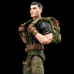 G.I. Joe Classified Series Retro Cardback Flint, Collectible 6 Inch Action Figure with 9 Accessories