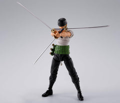 [Pre-Order] TAMASHII NATIONS - One Piece Roronoa Zoro Romance Dawn S.H.Figuarts Action Figure