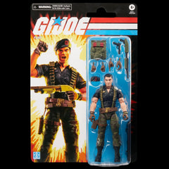 G.I. Joe Classified Series Retro Cardback Flint, Collectible 6 Inch Action Figure with 9 Accessories