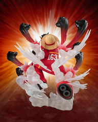 TAMASHII NATIONS - One Piece - [Extra Battle] Monkey D. Luffy -Gum-Gum Hawk Gatling- FiguartsZERO Collectible Figure