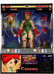 Collectible Figures Compatible with Jada Toys Street Fighter II Cammy Action Figure, 6 inches, 1:12 Scale, Interchangeable Heads, Hands & Accessories 34690