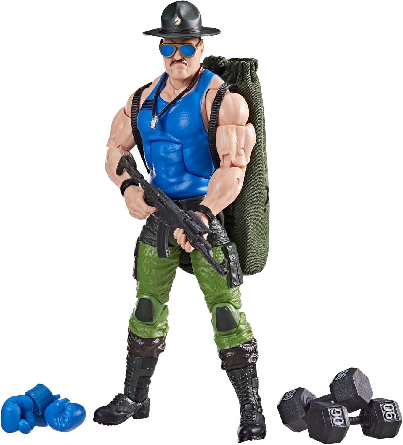 G.I. Joe Classified Series #129, Mad Marauders SGT Slaughter, Collectible 6 Inch Action Figure with 18 Accessories