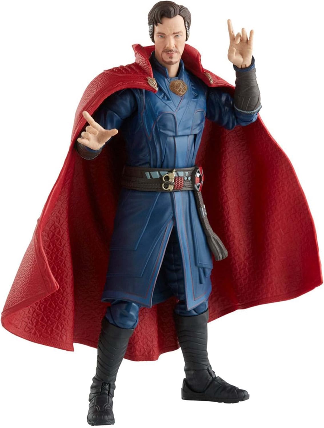 Marvel Legends Series Doctor Strange in The Multiverse of Madness 6-inch Collectible Doctor Strange Cinematic Universe Action Figure Toy,4 Accessories