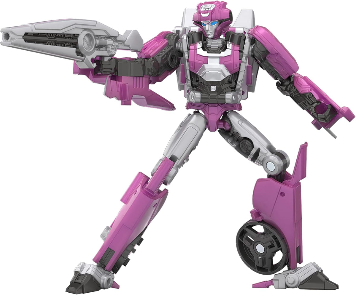 Transformers Toys Studio Series Deluxe Class One Elita-1, 4.5-inch Converting Action Figure, Robot Toys for Ages 8+