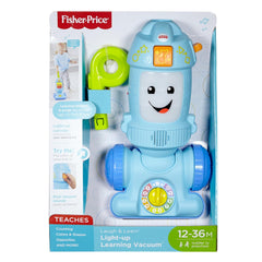 Fisher-Price Toddler Toy Laugh & Learn Light-Up Learning Vacuum Musical Push Along for Pretend Play Infants Ages 1+ Years