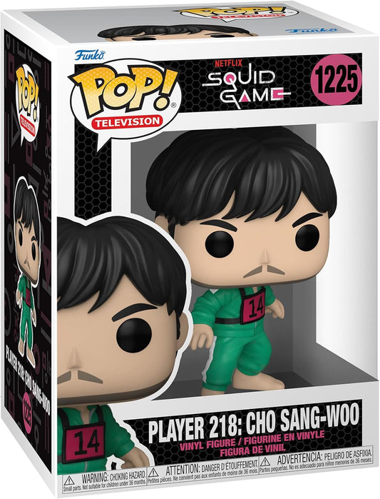 Funko POP TV: Squid Game- Player 218: Cho Sang-Woo