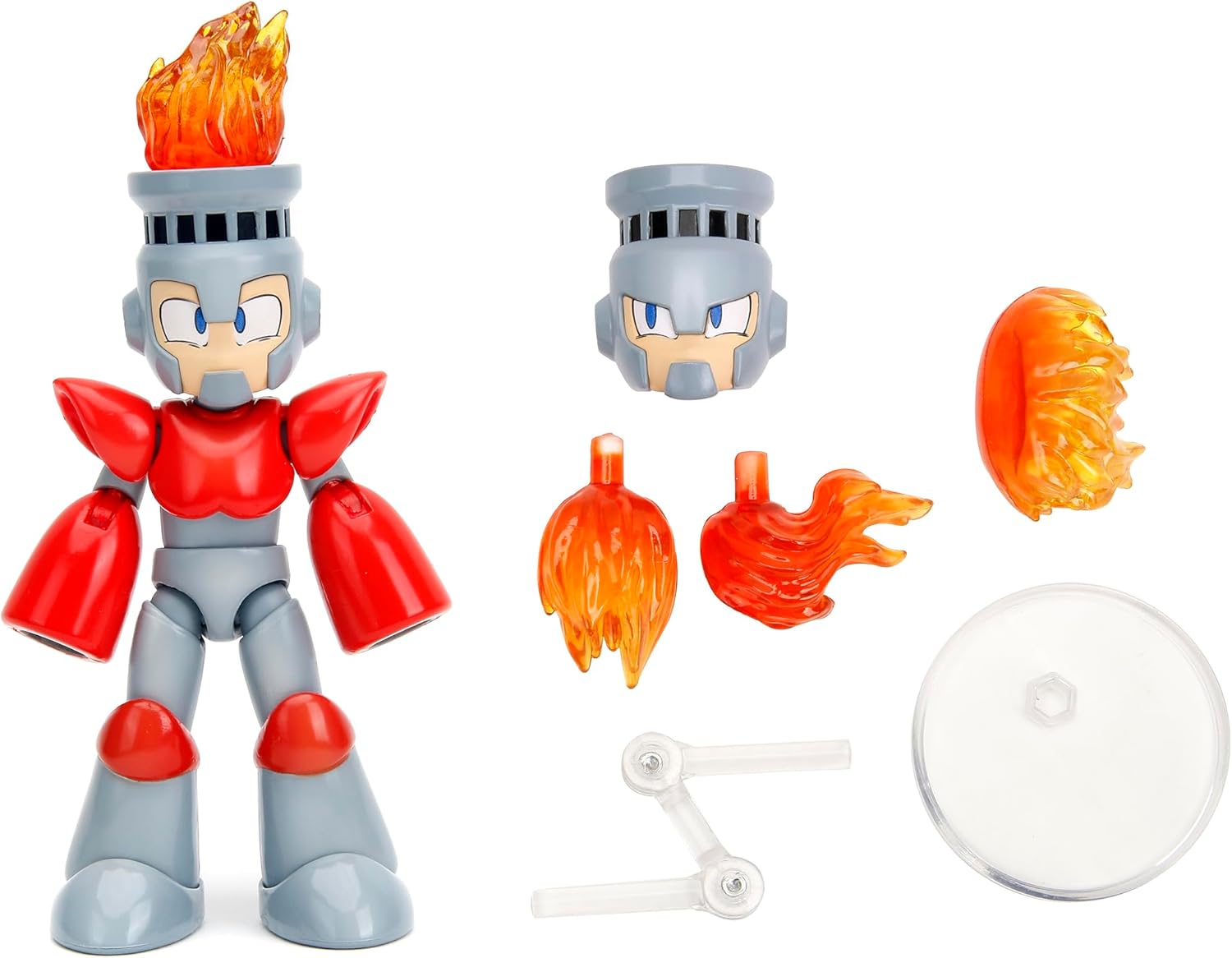 Jada Toys - Mega Man 4" Fire Man - 1:12 Scale Action Figure