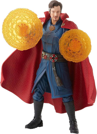 Marvel Legends Series Doctor Strange in The Multiverse of Madness 6-inch Collectible Doctor Strange Cinematic Universe Action Figure Toy,4 Accessories