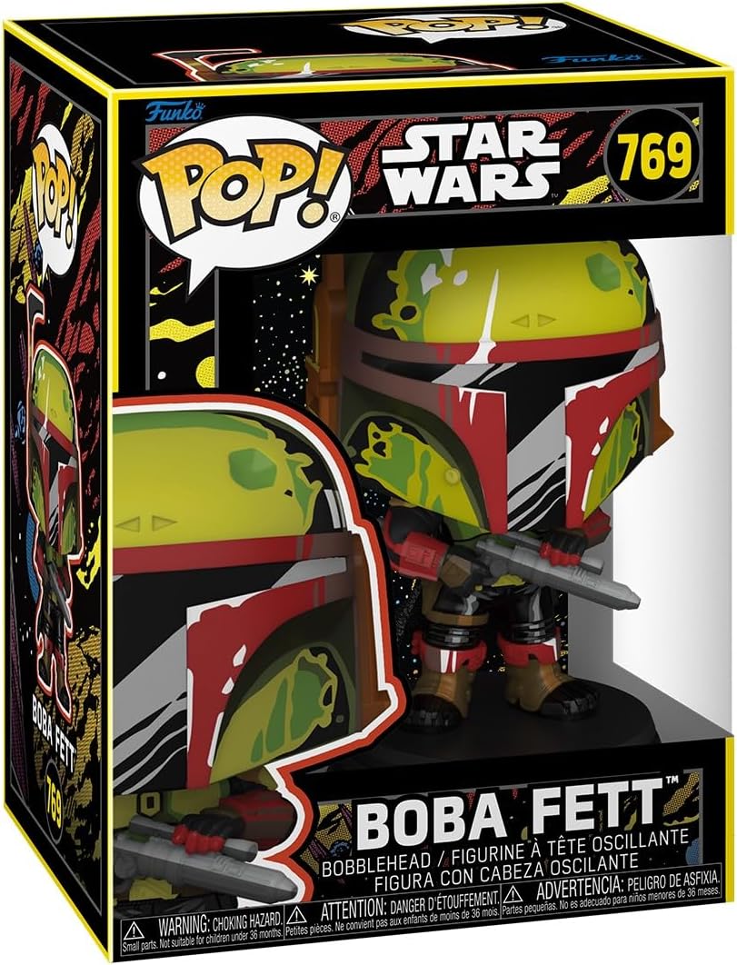 Funko Pop! Star Wars: Book of Boba Fett - Boba Fett (Retro)