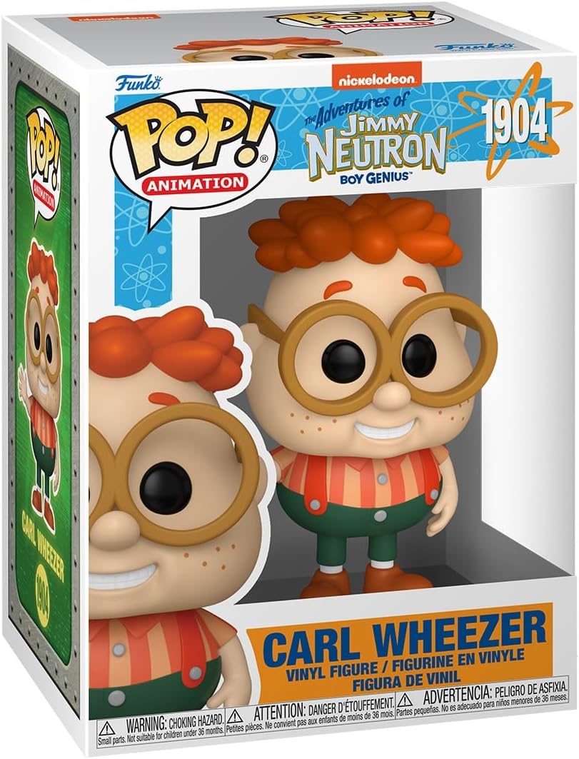 [Pre-Order] Funko Pop! Animation: The Adventures of Jimmy Neutron, Boy Genius - Carl Wheezer