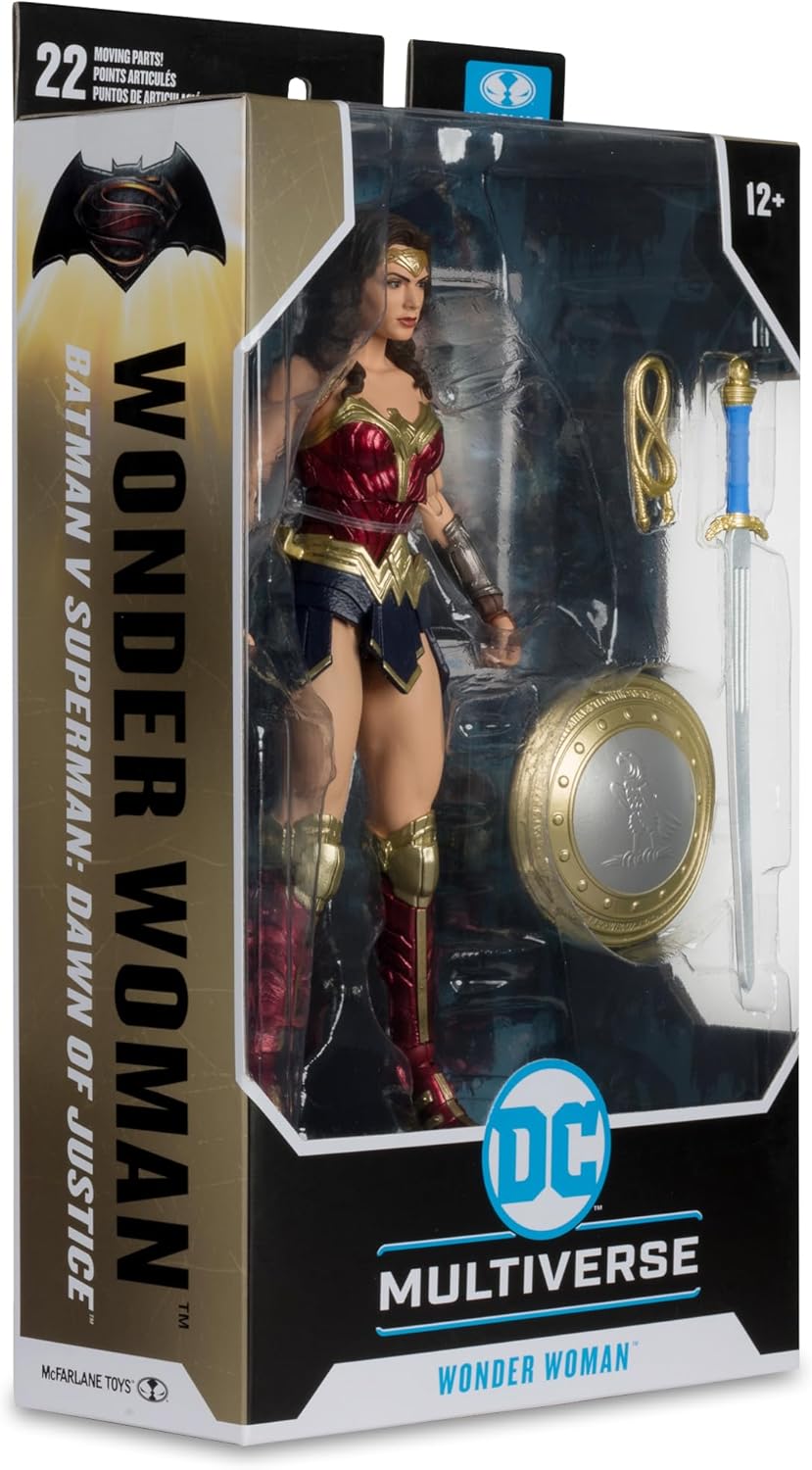 McFarlane Toys - DC Multiverse Wonder Woman (Batman V Superman: Dawn of Justice) 7in Action Figure