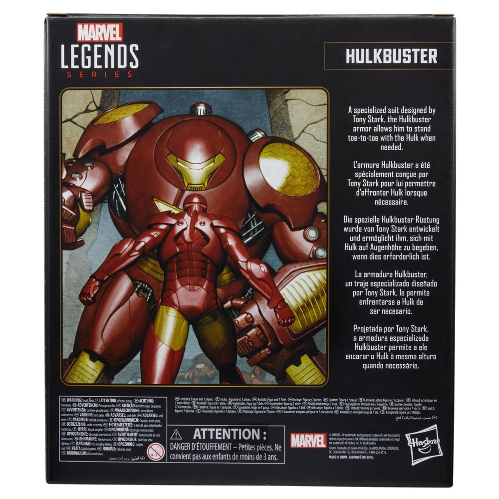 Marvel Legends Series Hulkbuster, Deluxe 85th Anniversary Comics Collectible 6-Inch Scale Action Figure