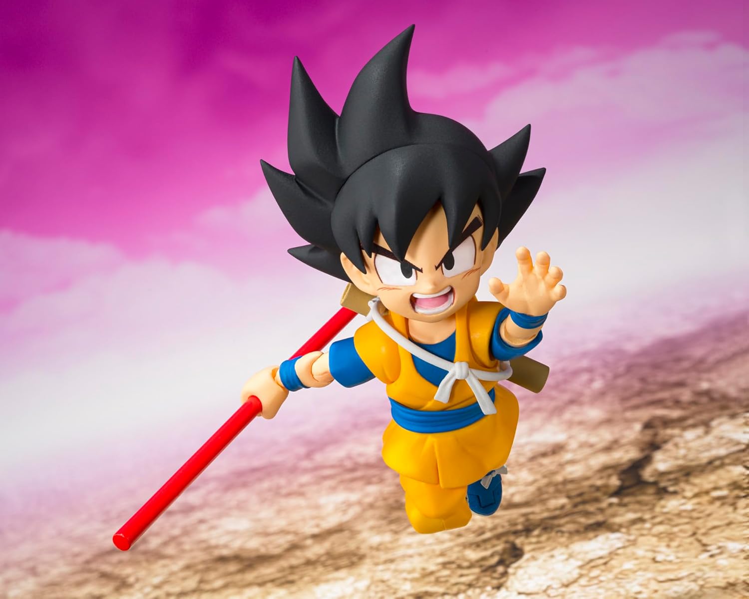 TAMASHII NATIONS - Dragon Ball DAIMA - Son Goku (Mini) - S.H.Figuarts Action Figure