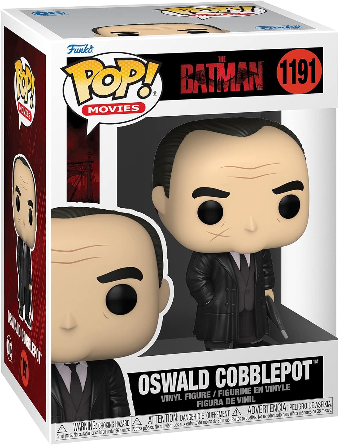 Funko Pop! Movies: The Batman - Oswald Cobblepot AKA The Penguin (Styles May Vary)