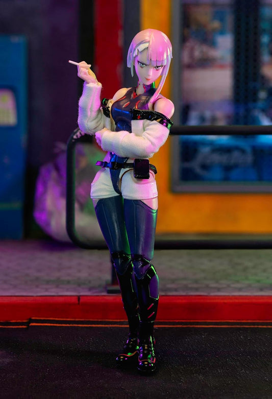 Jada Toys - Cyberpunk Edgerunners Lucy - 1:12 Scale Action Figure with Accessories