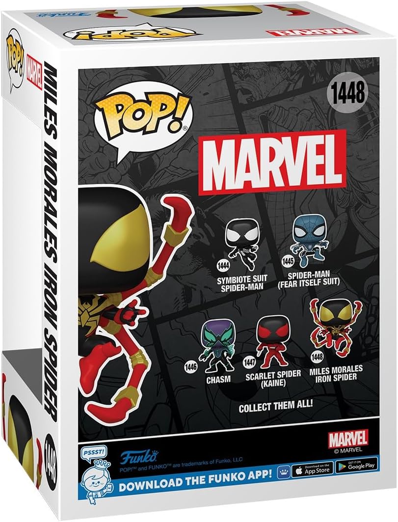 Funko POP Marvel: Spider-Man Comics - Miles Morales Iron Spider - Chase