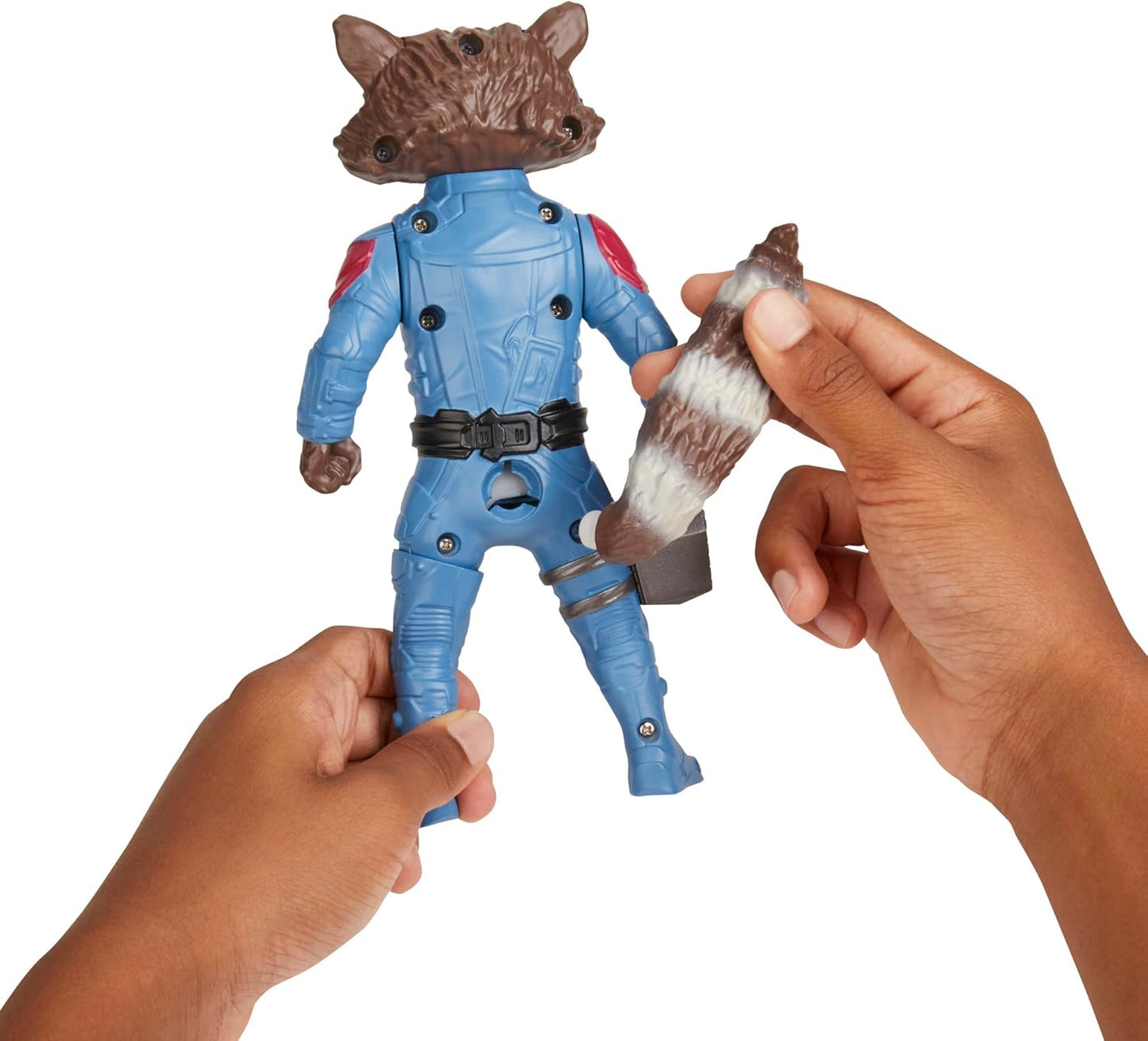 Marvel Studios’ Guardians of The Galaxy Vol. 3 Rocket Action Figure, Super Hero Toys for Kids Ages 4 and Up, 8-Inch-Scale Action Figure