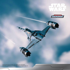 Star Wars Micro Galaxy Squadron The Mandalorian's N-1 Starfighter Class Vehicle with Micro Figure