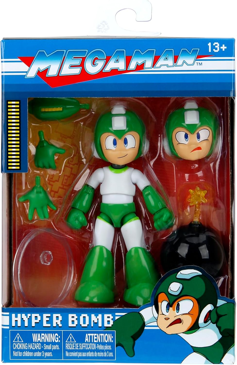 Jada Toys - Mega Man 4" Hyper Bomb - 1:12 Scale Action Figure
