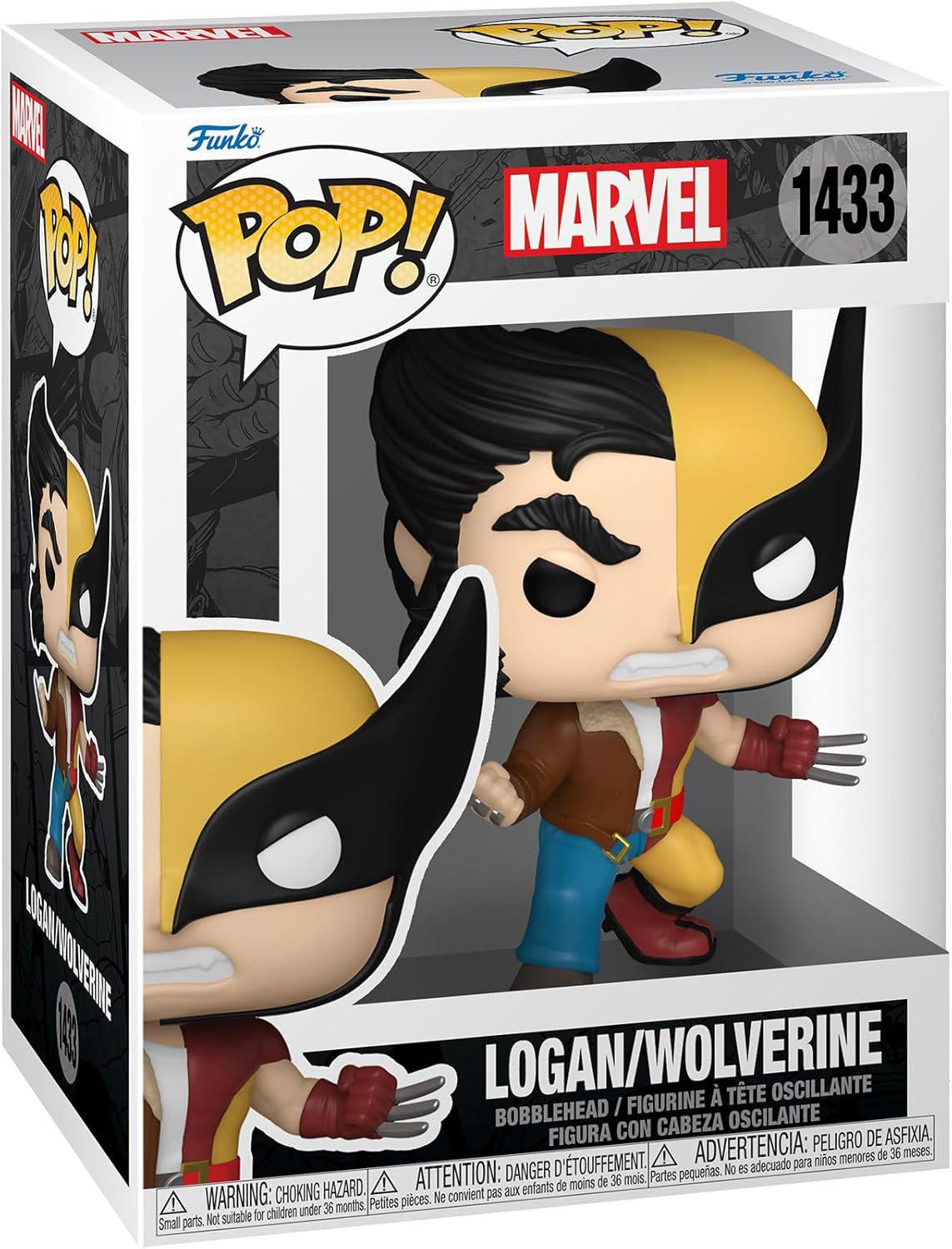 Funko Pop! Marvel: Split - Wolverine/Logan