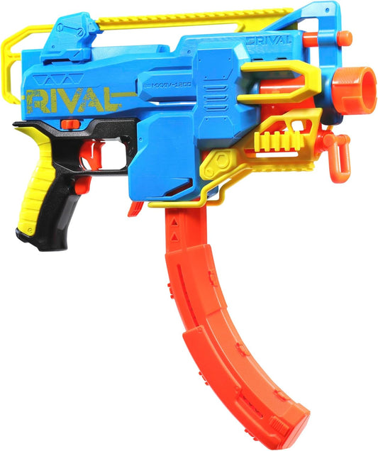 Nerf Rival Challenger MXXIV-1200 Motorized Blaster, Curved 12 Round Magazine