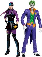 McFarlane Toys - DC Multiverse The Joker & Punchline 7" Action Figure 2pk