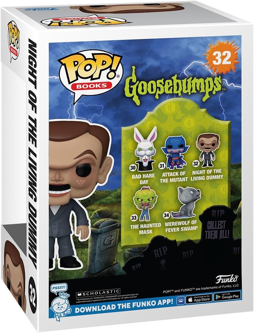 Funko POP Books: Goosebumps – Night of The Living Dummy - Mr. Slappy