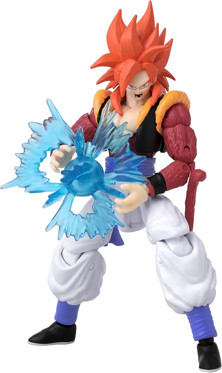 Dragon Ball Super - Super Saiyan 4 Gogeta, Bandai Namco Dragon Stars Power Up Pack Action Figure & Accessory Set