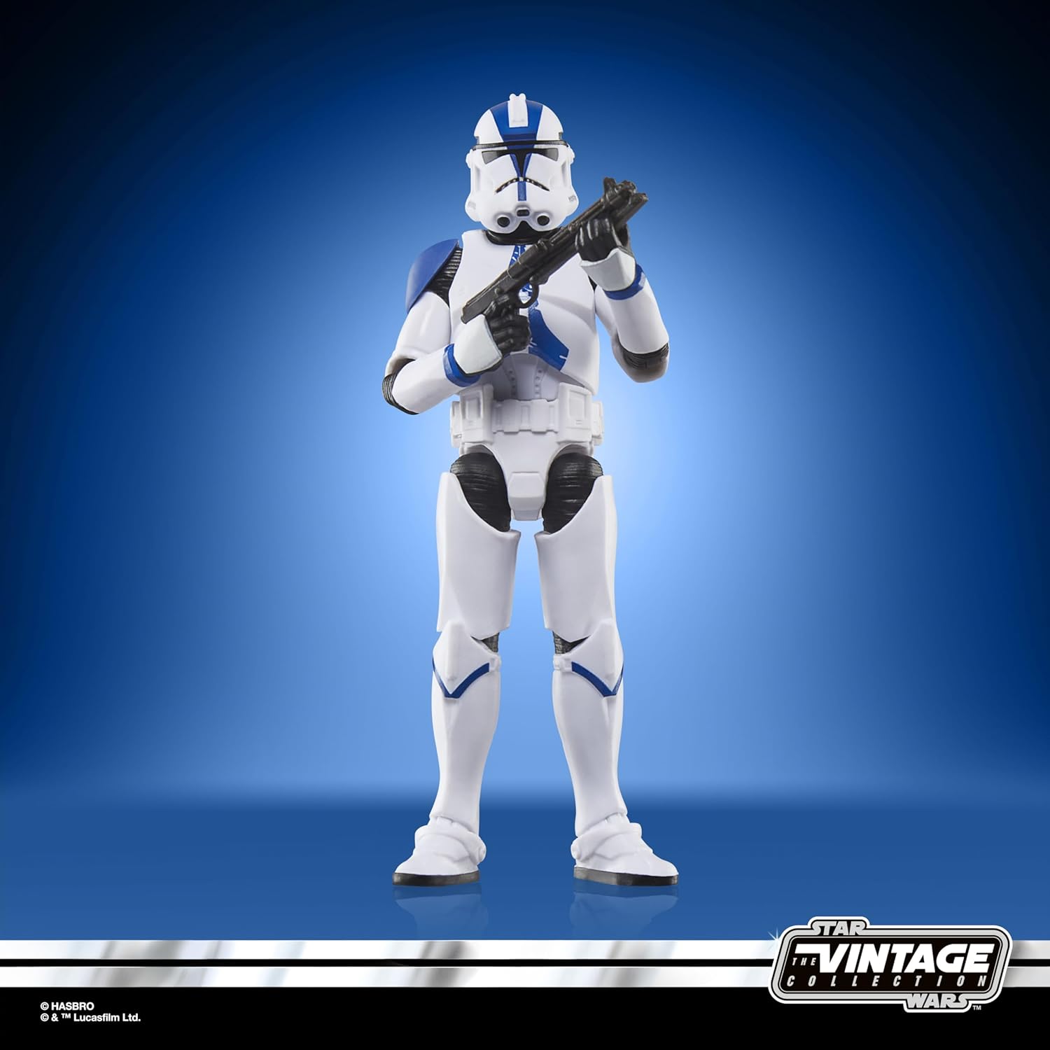 Star Wars The Vintage Collection Clone Trooper (501st Legion), OBI-Wan Kenobi 3.75 Inch Collectible Action Figure