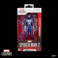 Spider-Man Marvel Legends Series Gamerverse Peter Parker Anti-Venom Suit Style, 2 Video Game-Inspired Collectible 6 Inch Action Figure