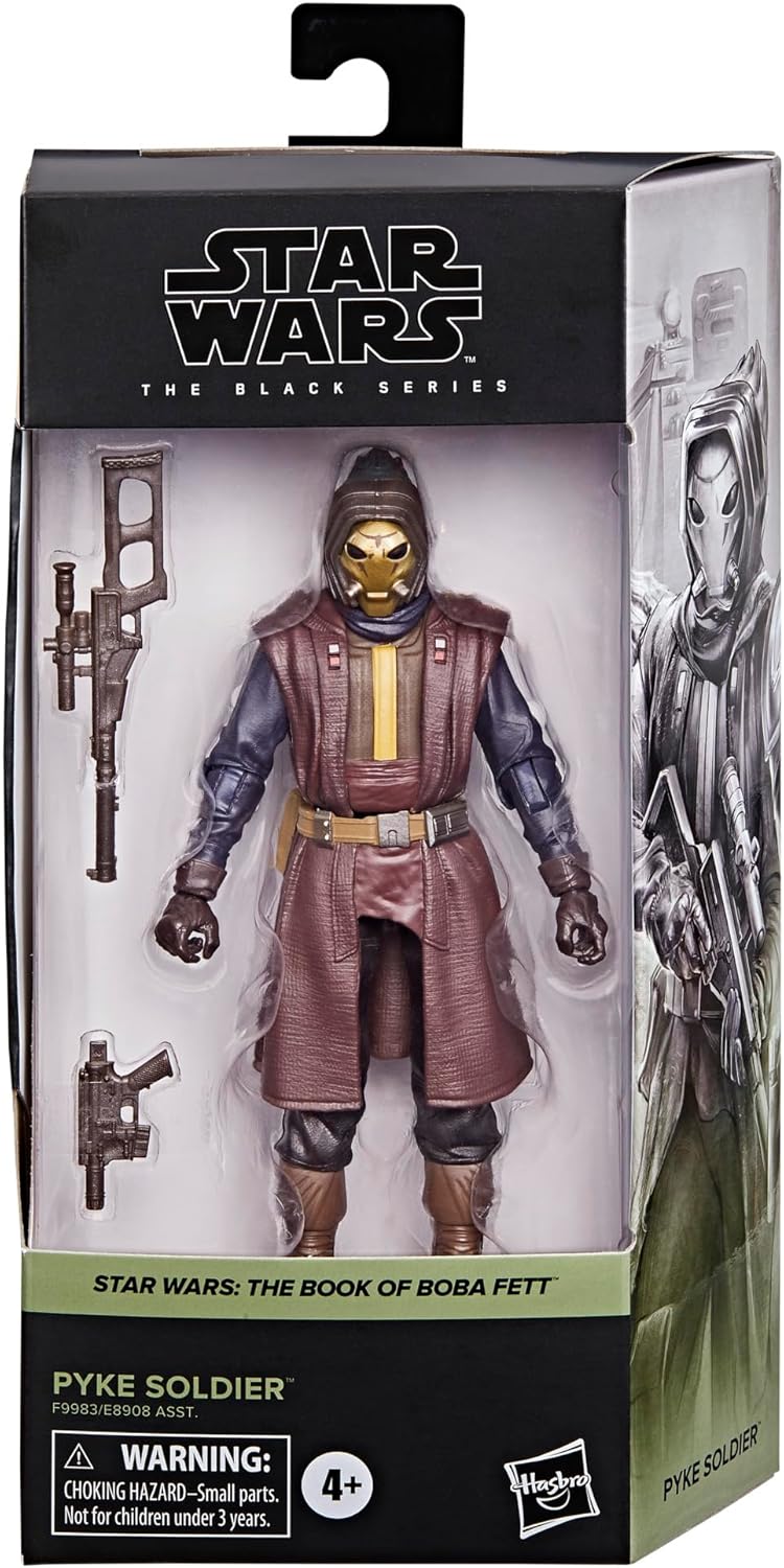Star Wars The Black Series Pyke Soldier, The Book of Boba Fett 6-Inch Collectible Action Figures