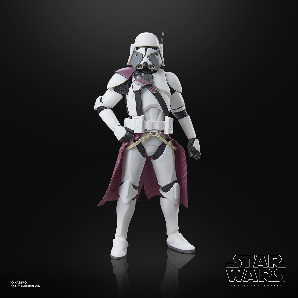 Star Wars The Black Series Clone Commander Bacara Acton Figure