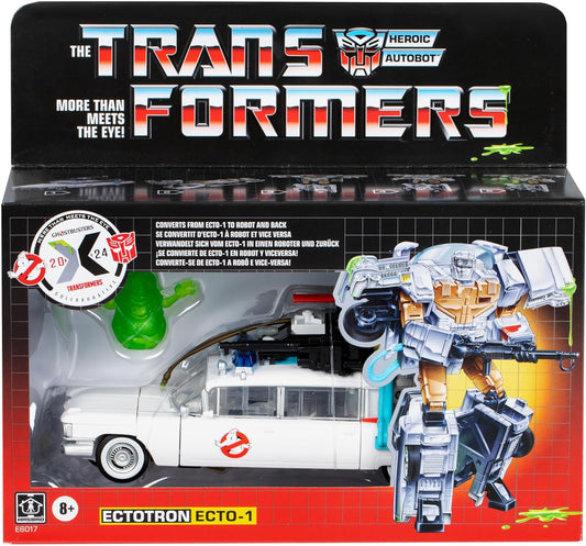 Hasbro Transformers Generations Ghostbusters 2019 Heroic Autobot Ecto-1 Ectotron Figure