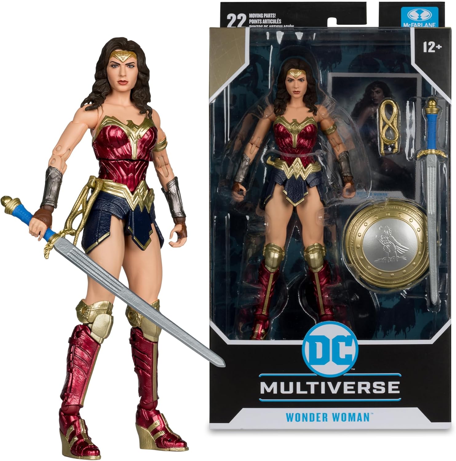 McFarlane Toys - DC Multiverse Wonder Woman (Batman V Superman: Dawn of Justice) 7in Action Figure