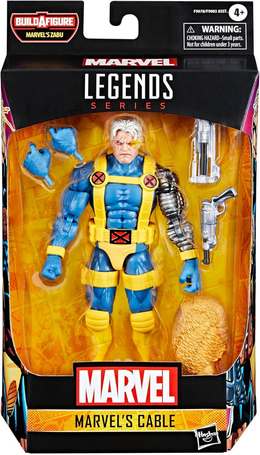 Marvel Legends Series Cable, Action Figure with Build-A-Figure Part