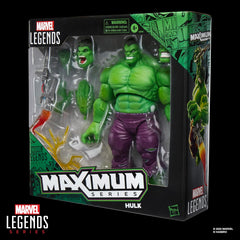 [Pre-Order] Marvel Legends Maximum Series Hulk, Collectible 6-Inch Scale Action Figure with Incredible Articulation and Smashing Accessories