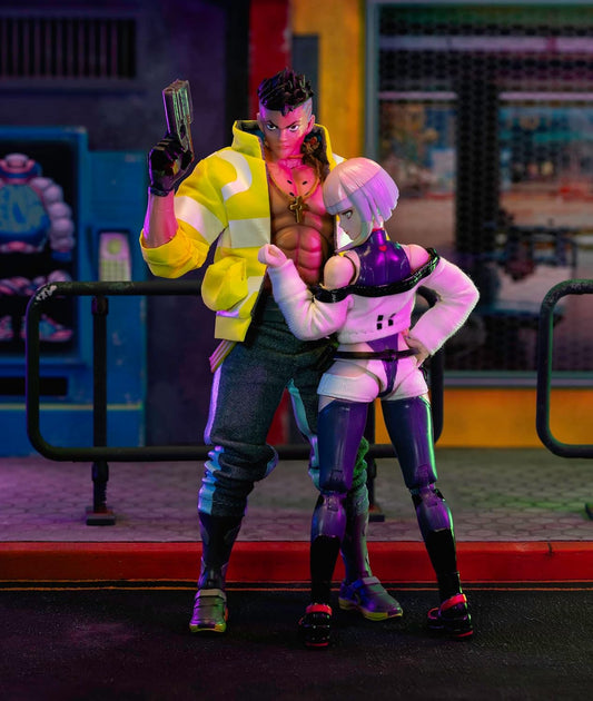 Jada Toys - Cyberpunk Edgerunners David Martinez - 1:12 Scale Action Figure with Accessories (Copy)