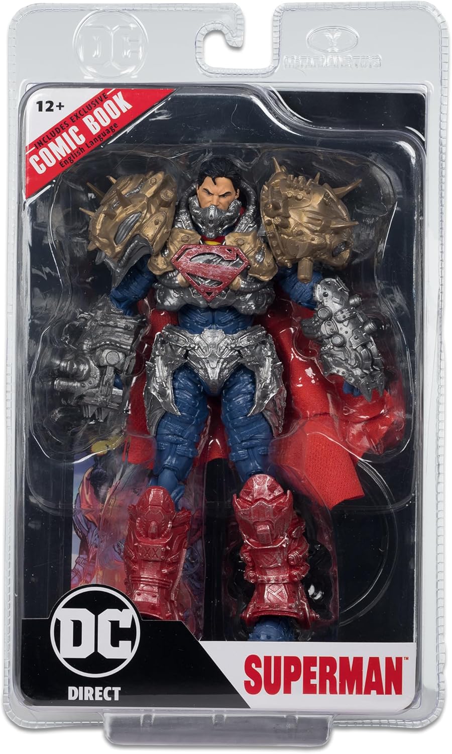 McFarlane Toys - DC Direct Page Punchers Superman Action Figure with Superman Comic