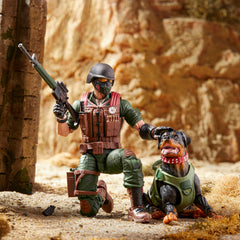 G.I. Joe Classified Series Mutt & Junkyard, Collectible 6-Inch Action Figure & Pet with 16 Accessories