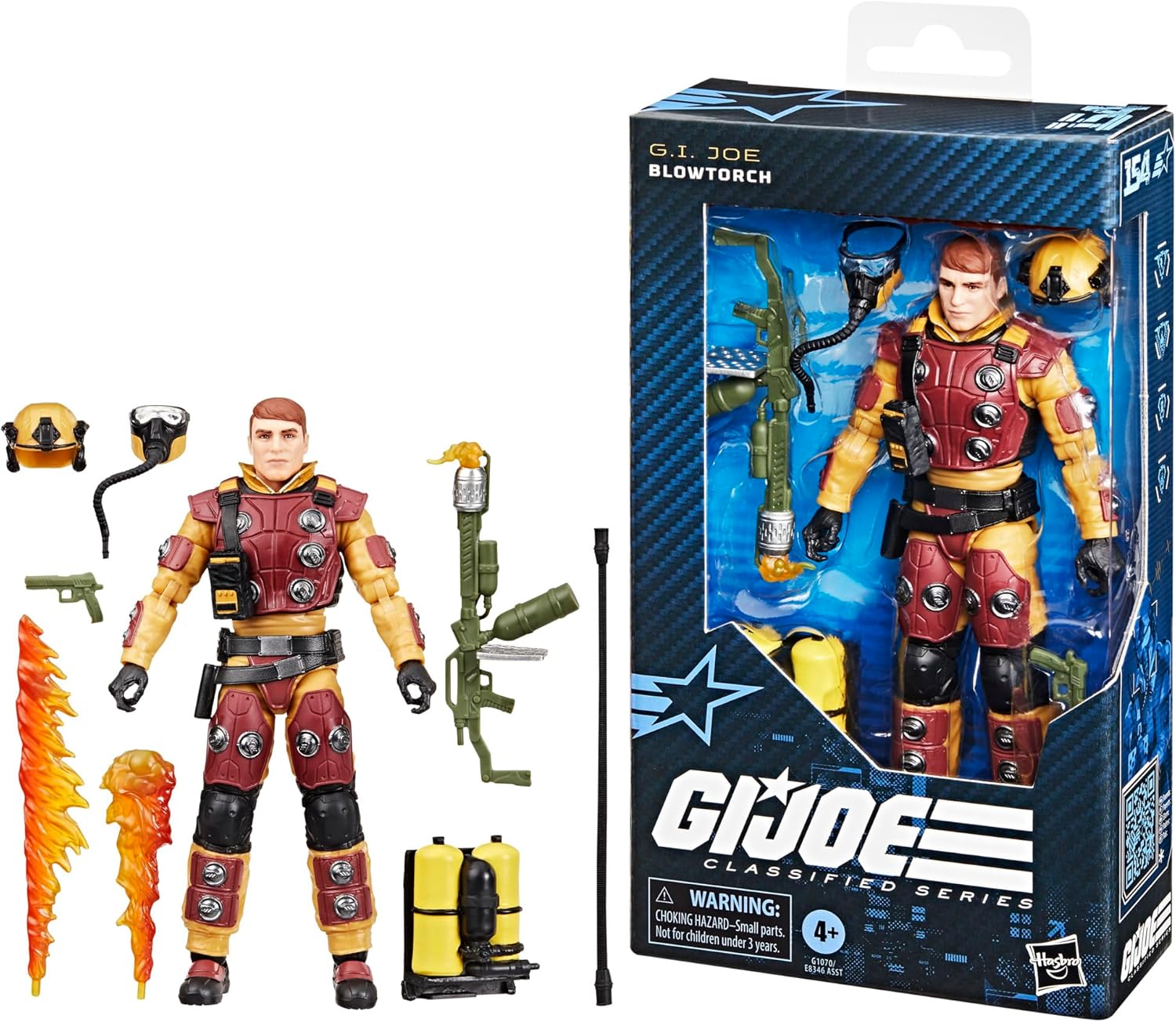 [Pre-Order] G.I. Joe Classified Series #154, Blowtorch Action Figure