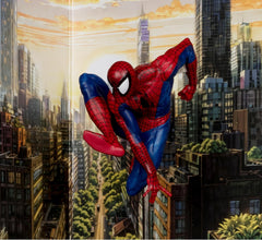 McFarlane Toys - Marvel Spider-Man 1:10th Scale Posed Figure with Scene