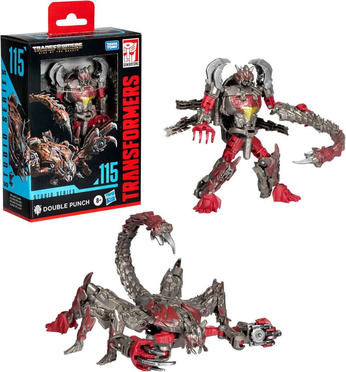 Transformers Studio Series Deluxe Class Rise of The Beasts Double Punch Action Figure
