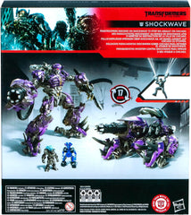 Transformers Toys Studio Series Leader Class Dark of The Moon Shockwave, 8.5-inch Converting Action Figure