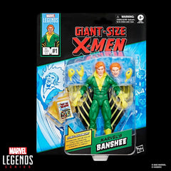 Marvel Legends Series Marvel's Banshee, Giant-Size X-Men #1 (1975) Comics-Inspired Collectible 6-Inch Scale Action Figure with Character-Sized Comic Accessory