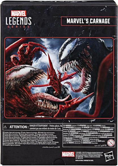 Marvel Legends Series Carnage, Venom: Let There Be Carnage Deluxe Collectible 6 Inch Action Figure