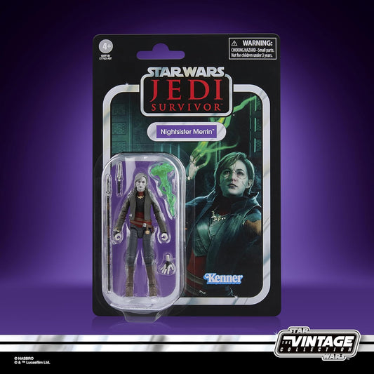 [Pre-Order] Star Wars The Vintage Collection Nightsister Merrin, Jedi: Survivor Premium 3.75 Inch Collectible Action Figure