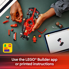 LEGO Speed Champions Ferrari SF-24 F1 Race Car Building Set – Ferrari Toy for Kids Ages 10+, Boys & Girls – Model Car Kit for Play or Display
