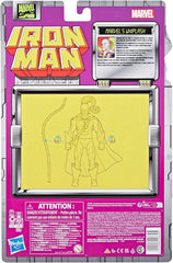 Marvel Legends Series Whiplash, Iron Man Comics Collectible 6-Inch Action Figure, Retro-Inspired Blister Card