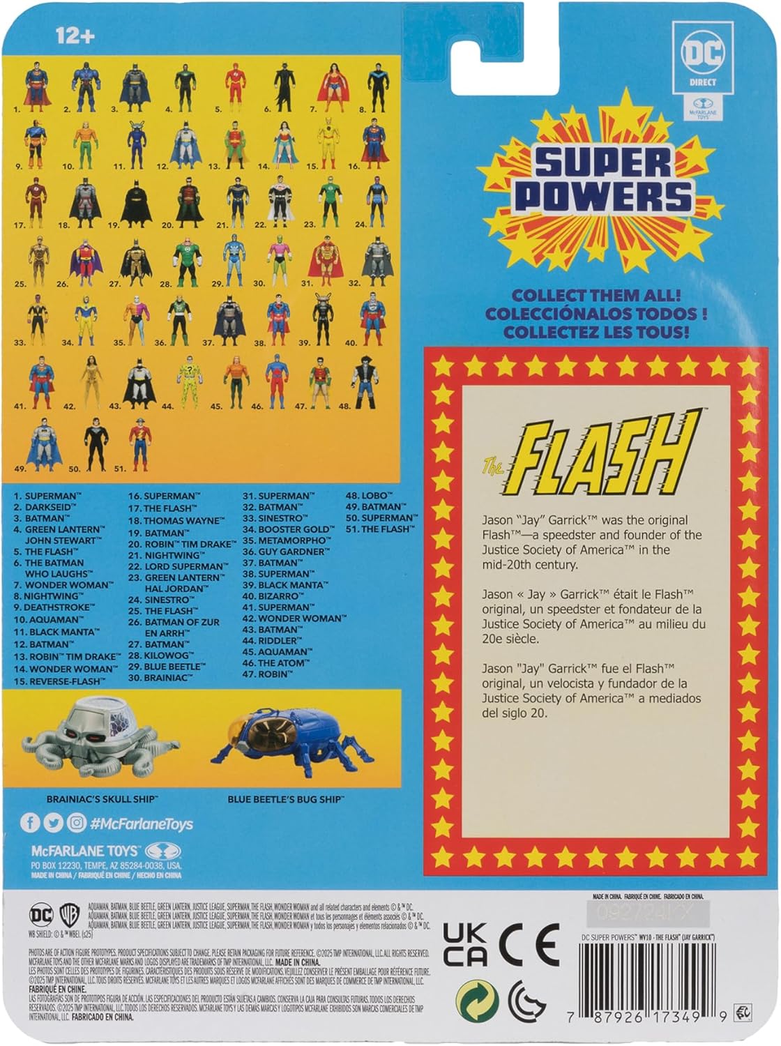 McFarlane Toys - DC Super Powers The Flash (Jay Garrick) Action Figure